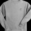Big Dogs French Terry Fleece Embroidered Crew- Medium