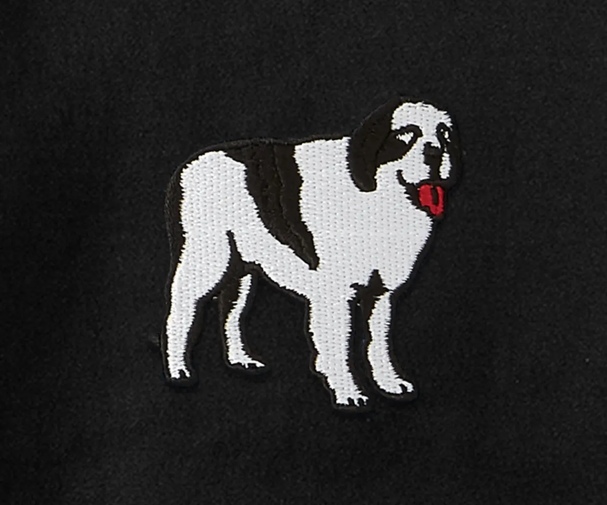 Big Dogs French Terry Fleece Embroidered Crew- Medium