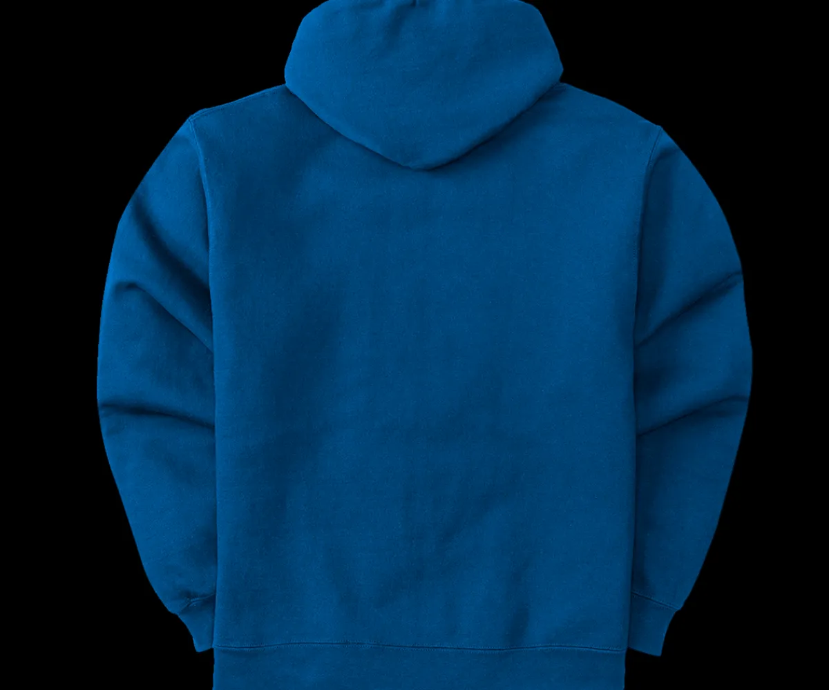 Big Dogs French Terry Fleece Embroidered Hoodie- Medium