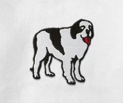 Big Dogs French Terry Fleece Embroidered Hoodie- Medium