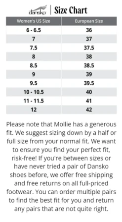 Dansko Mollie-Women Standard | Service