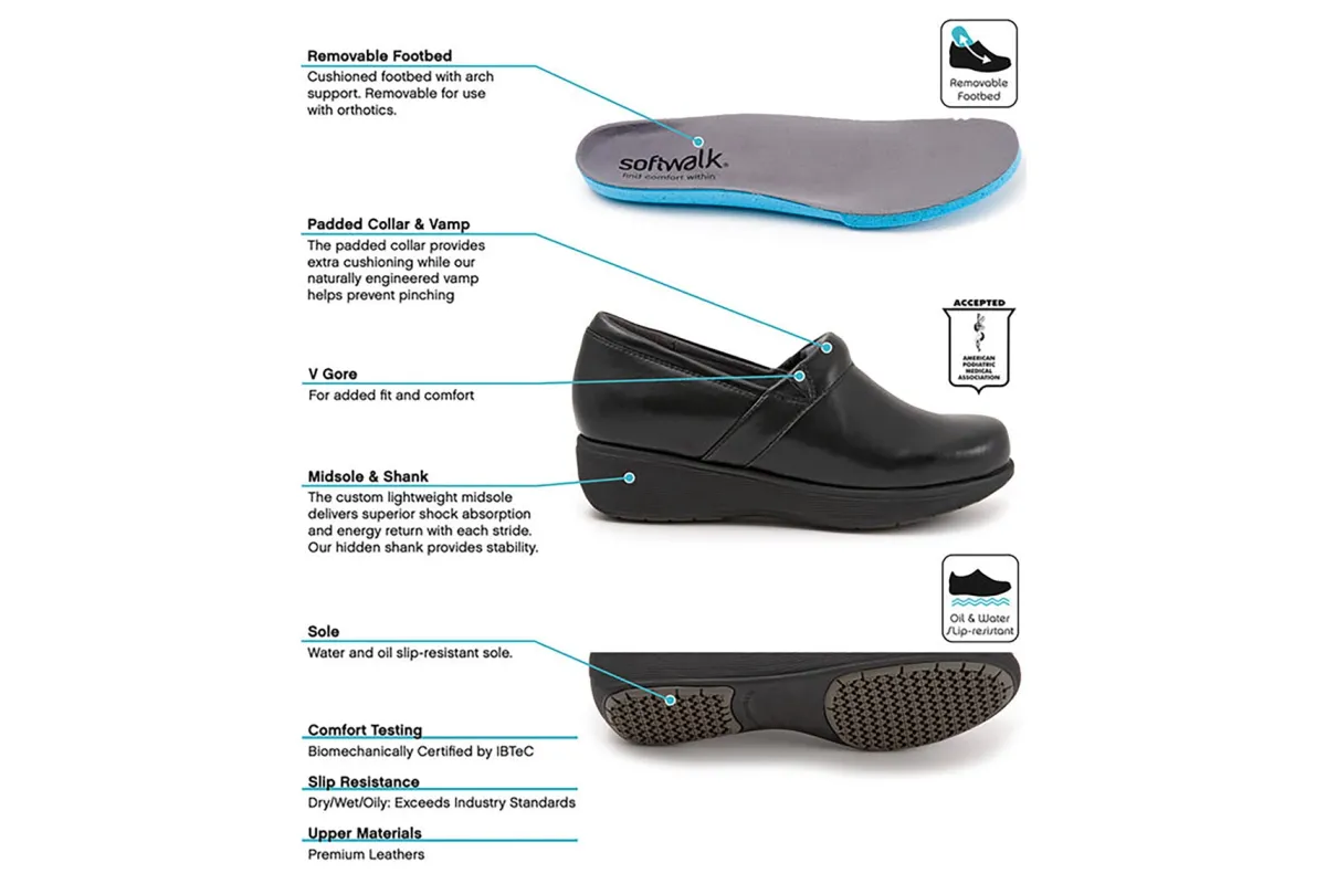 Softwalk Meredith Sport-Women Standard | Clogs