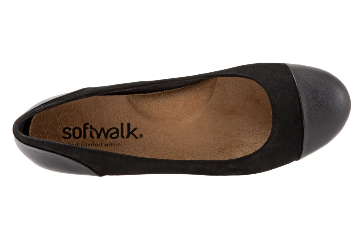 Softwalk Sonoma Cap Toe-Women Standard | Wide