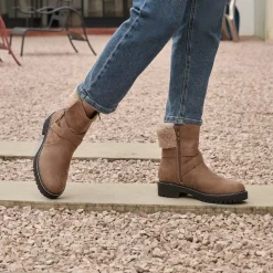 The Walking Company Rainier Zip Boot-Women Boots