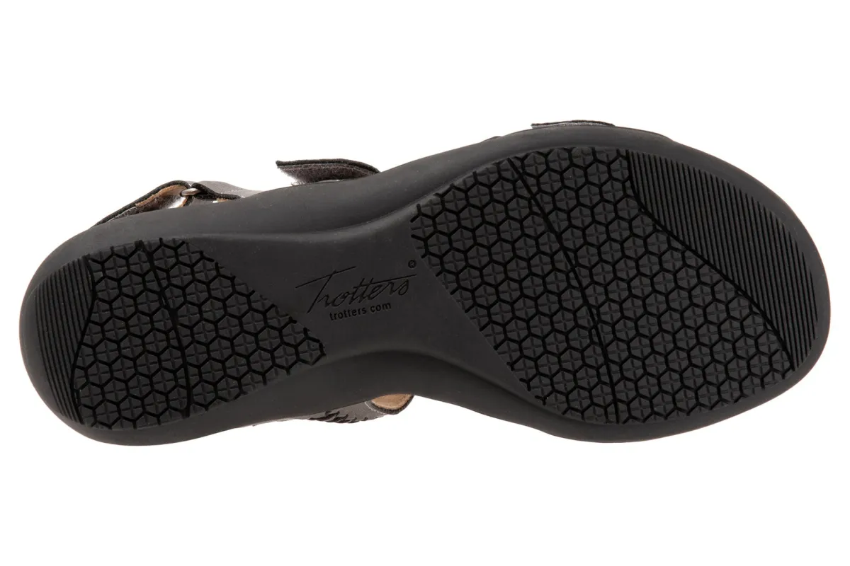 Trotters Romi Woven-Women Wide | Sandals