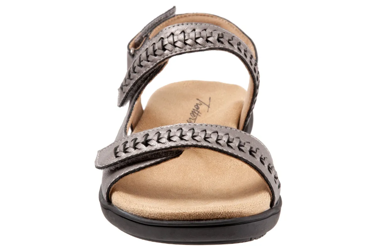 Trotters Romi Woven-Women Wide | Sandals
